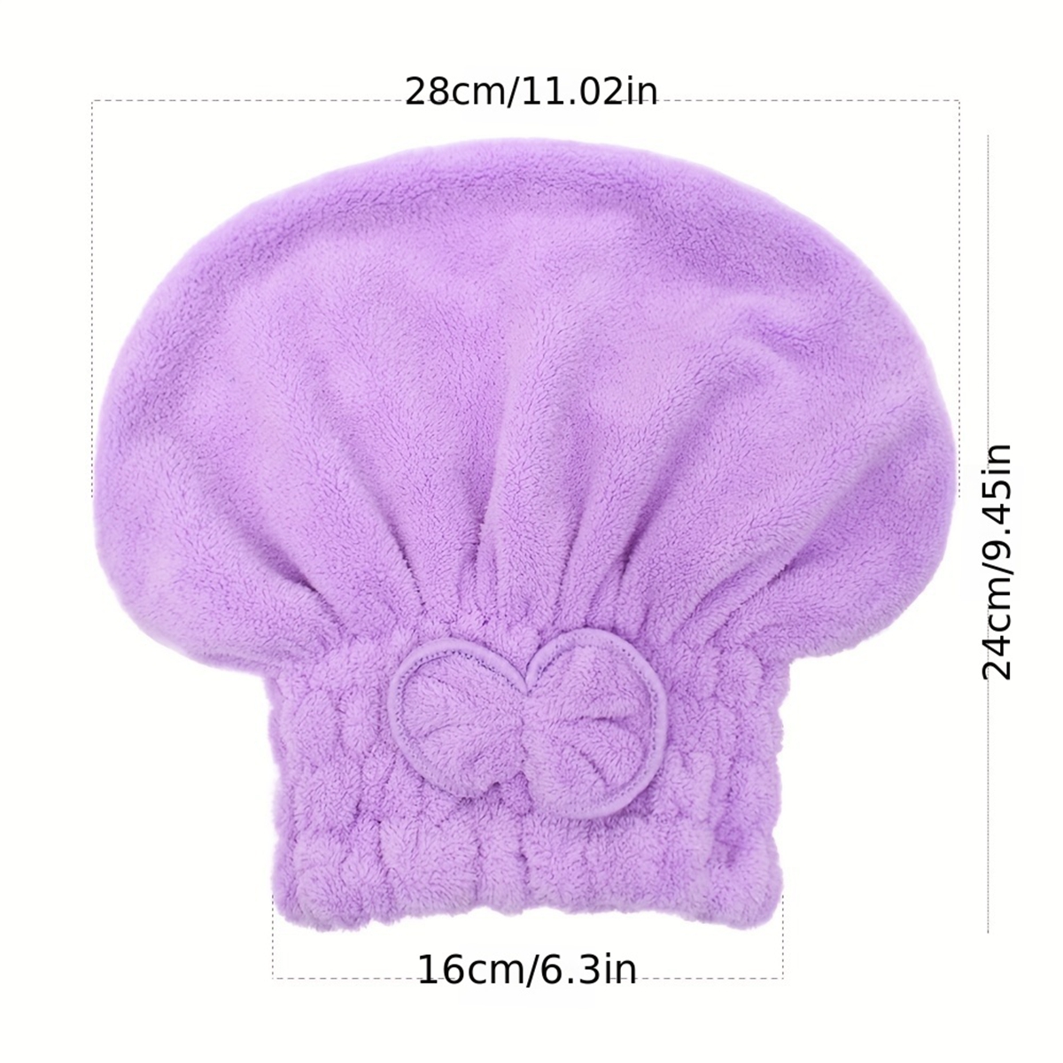 1Pc Microfiber Hair Drying Tow - Head Wrap Turban review and price