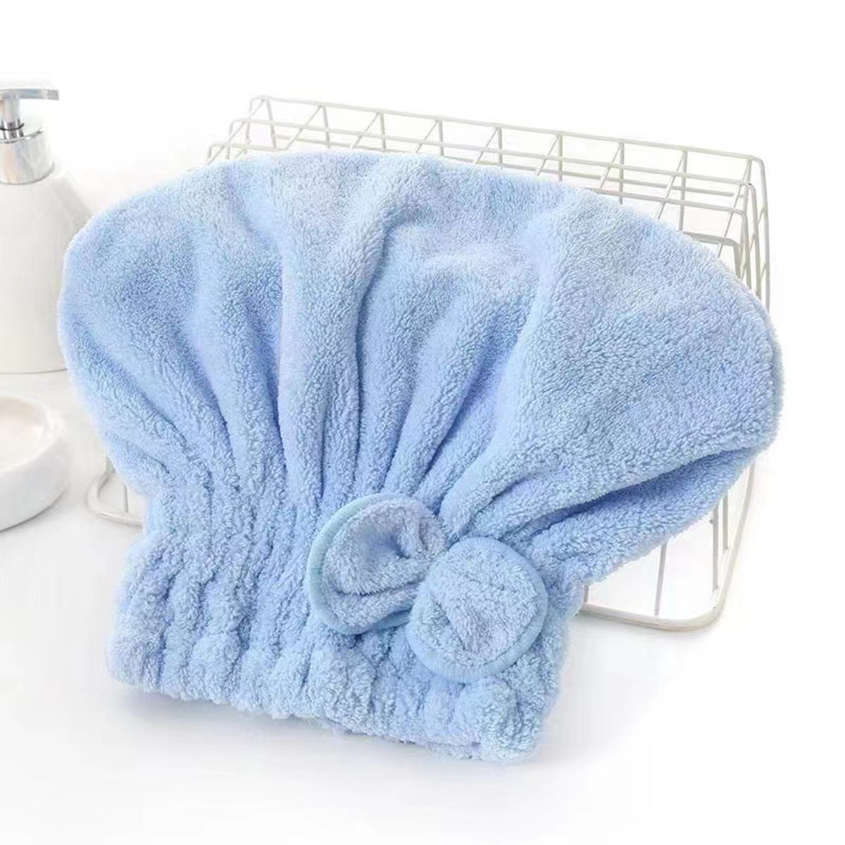 1Pc Microfiber Hair Drying Tow - Head Wrap Turban review and price
