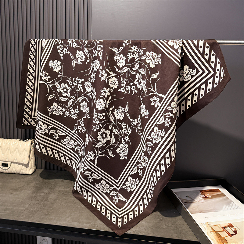 1pcs 90*90cm Floral Printed La - Bandana Cotton review and price
