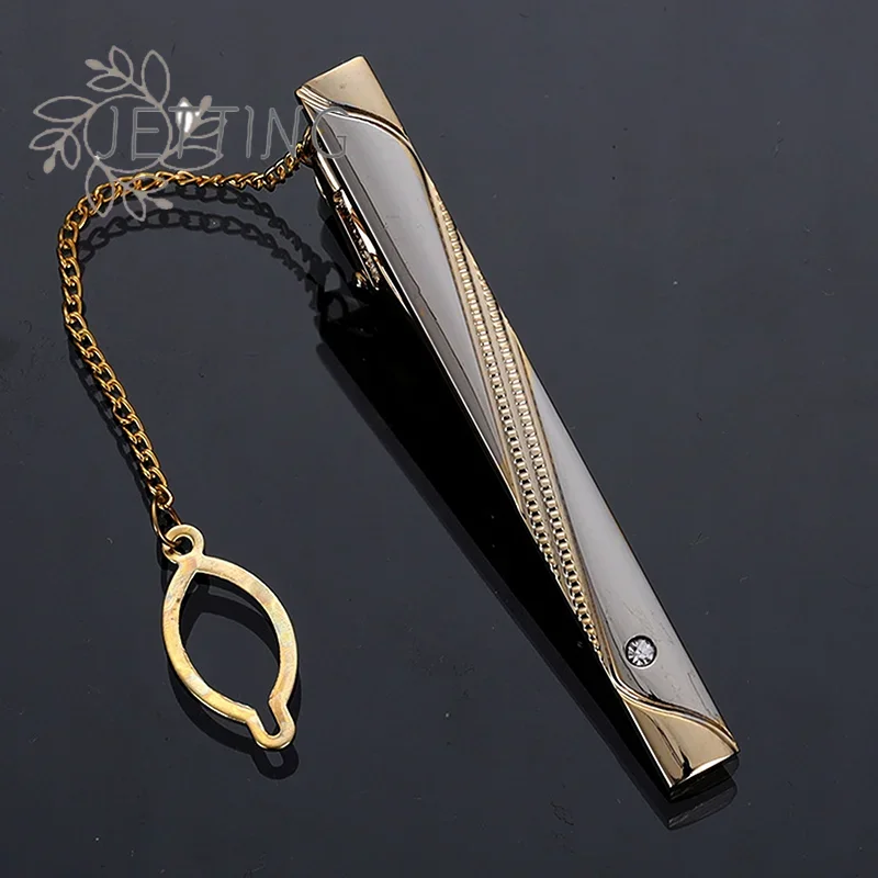 Hot Metal Simple Necktie Buckl - Tie Clip Silver review and price