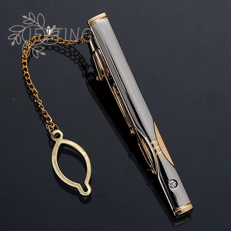 Hot Metal Simple Necktie Buckl - Tie Clip Silver review and price