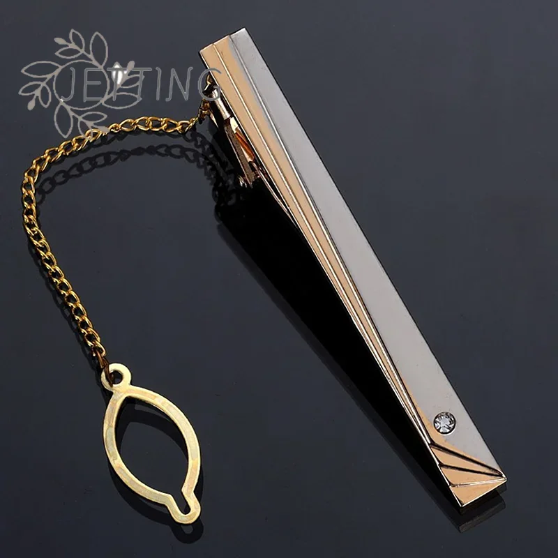 Hot Metal Simple Necktie Buckl - Tie Clip Silver review and price