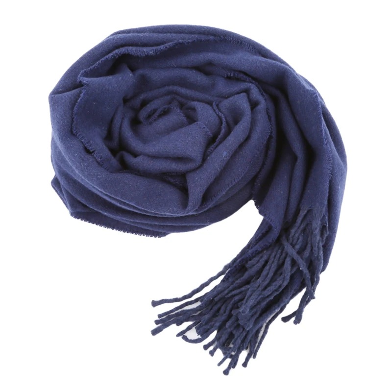 2025 Wool Scarves Winter Soft  - Muffler Men Wool review and price