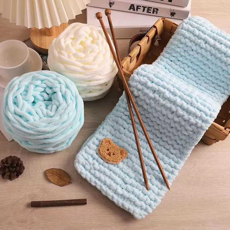 3PCS 300g Chenille Knitting Ya - Woven Scarf Blanket review and price