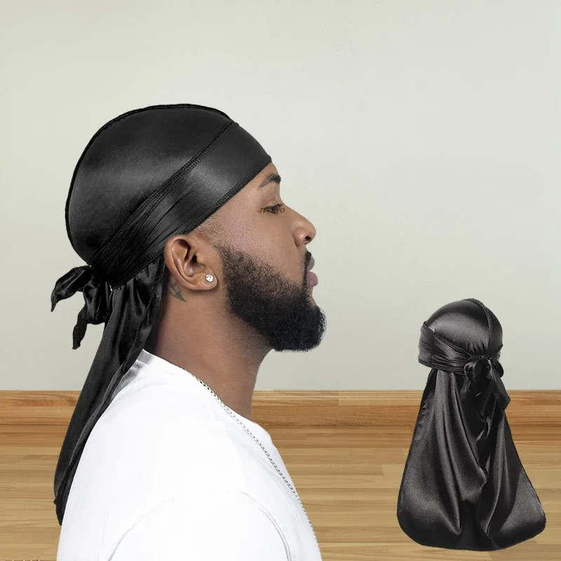 Fashion Long Tail Adult Satin  - Bandana Doo Rag review and price