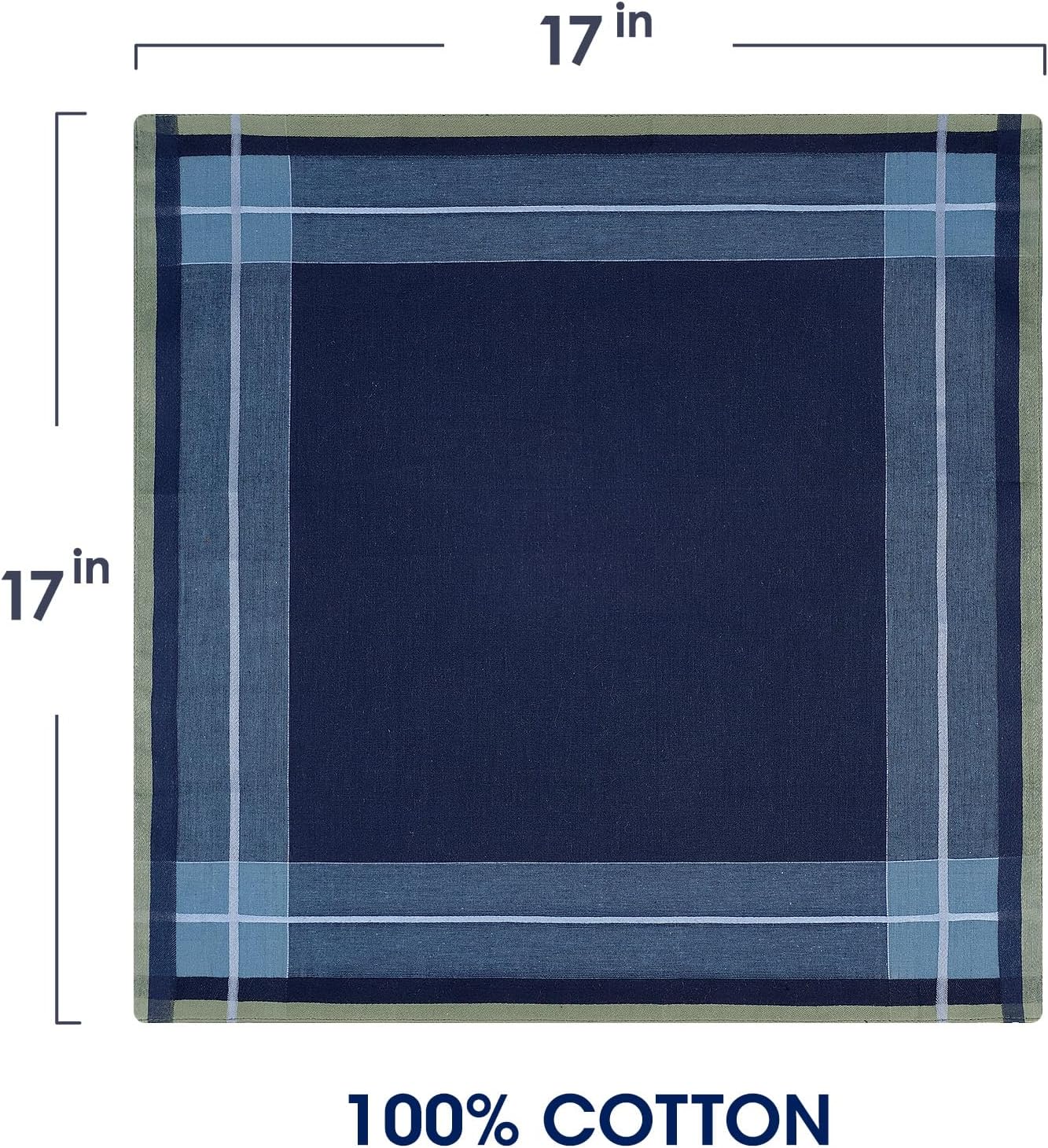 100% Cotton Handkerchiefs for  - Handkerchief Cotton Men review and price