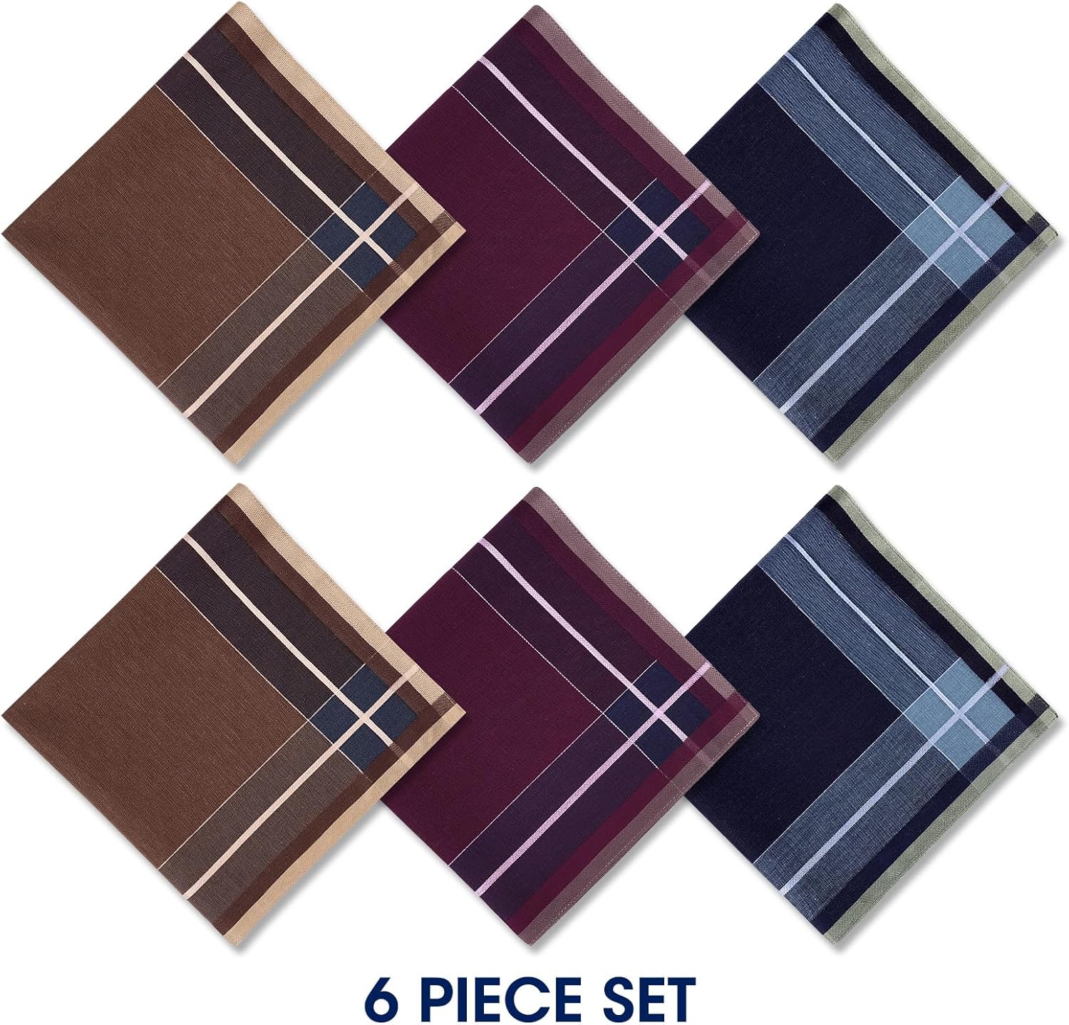 100% Cotton Handkerchiefs for  - Handkerchief Cotton Men review and price