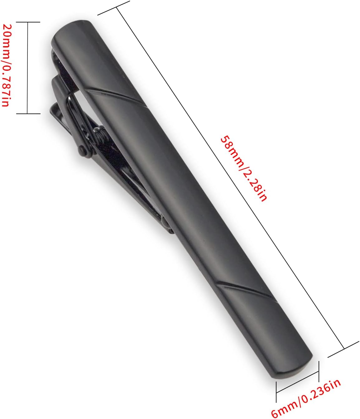 4Pcs Tie Clips for Men with Gi - Tie Clip Silver review and price