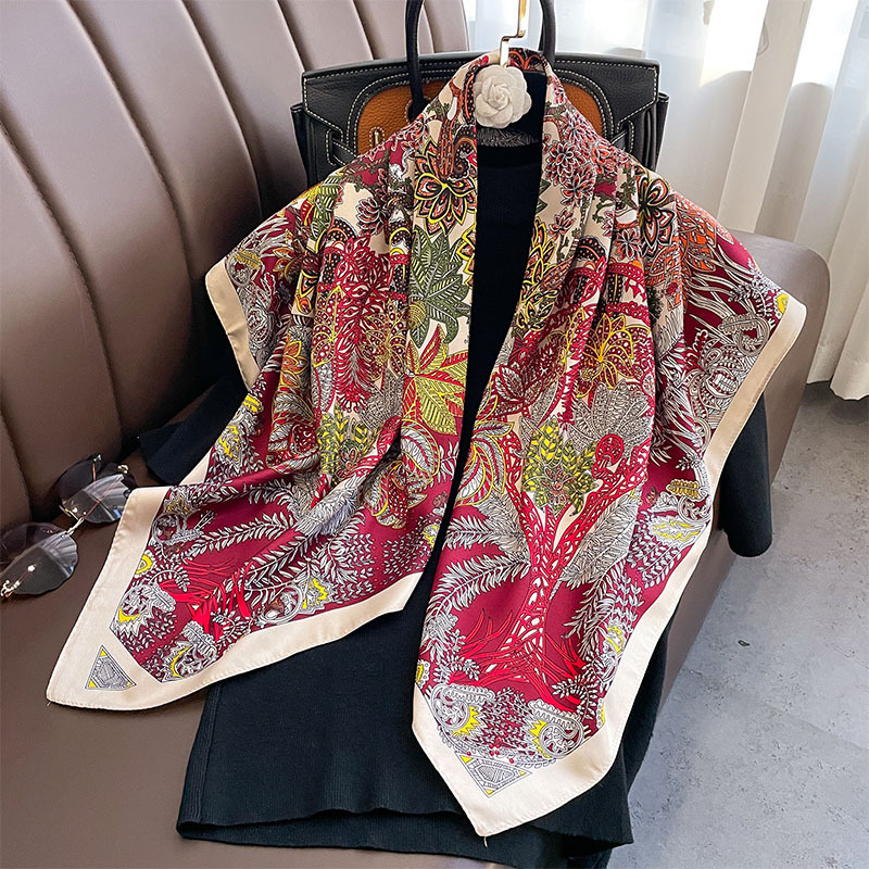 90*90cm Square Scarf Twill Cot - Bandana Cotton review and price