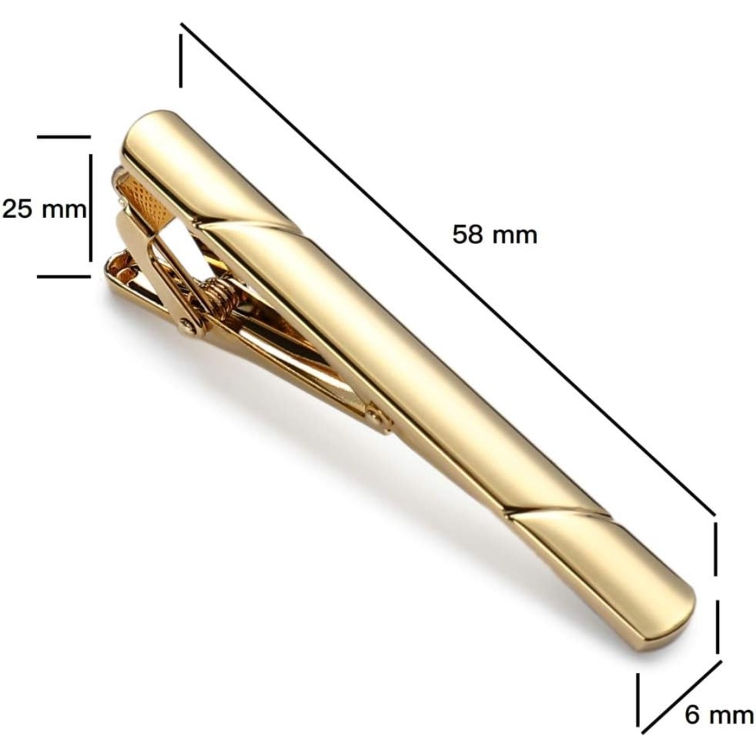 This men's polished metal tie  - Tie Bar Set Gift review and price