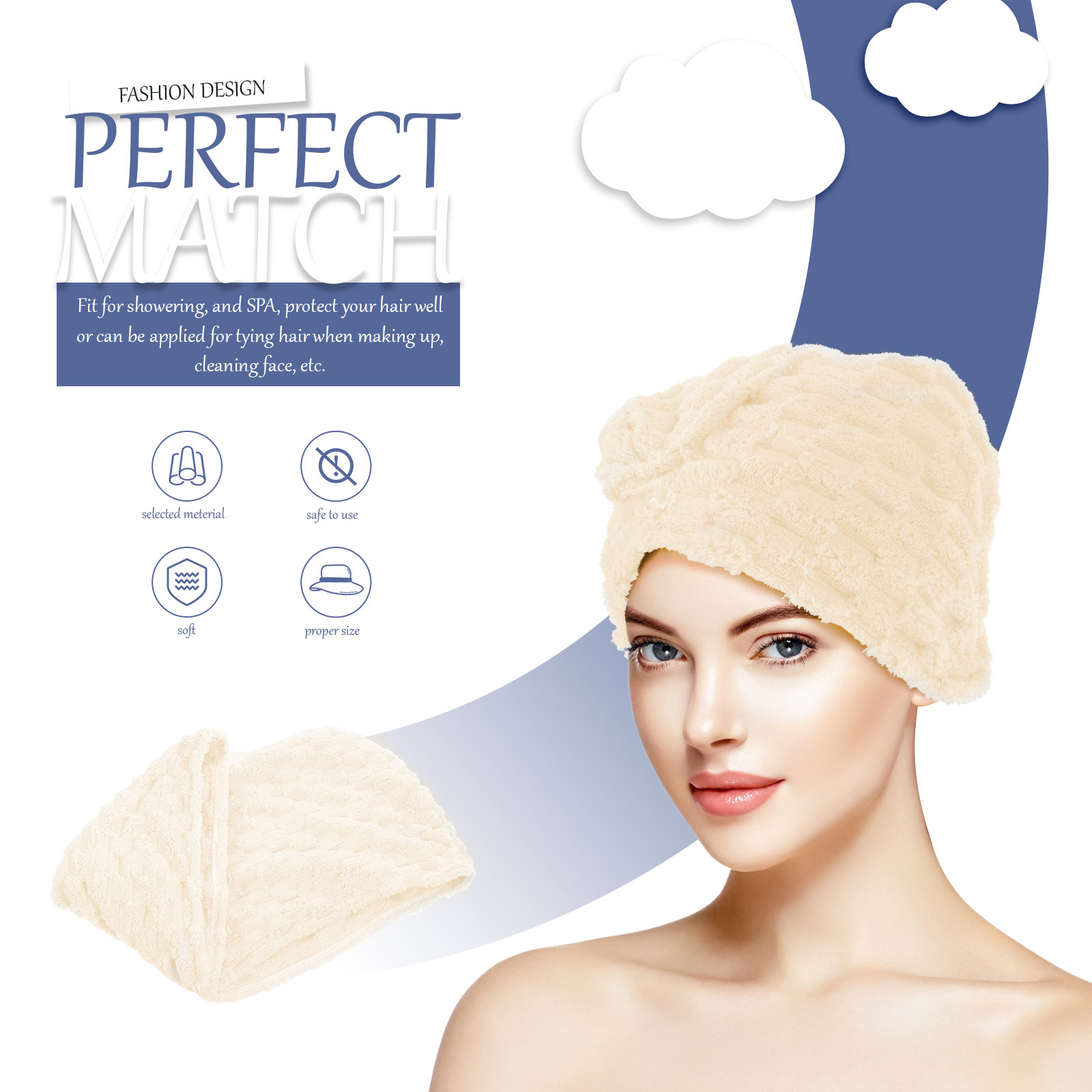 Extra Thick Hair Towel Wrap fo - Head Wrap Turban review and price