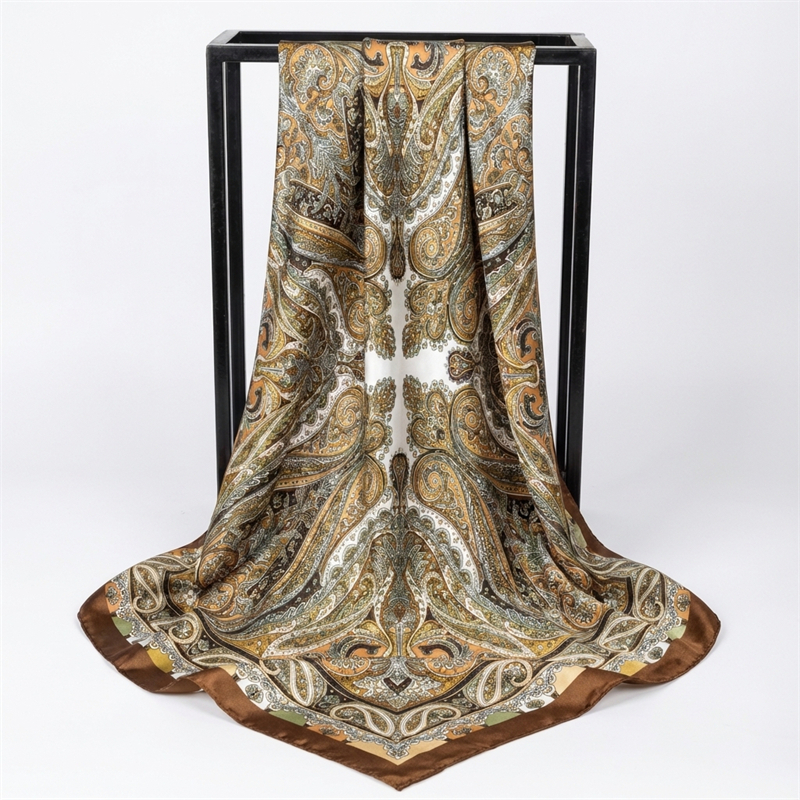 Women Spring Summer Square Sca - Scarf Silk Square review and price