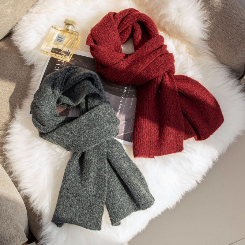Korean Style Classic Woolen Sc - Muffler Men Wool review and price
