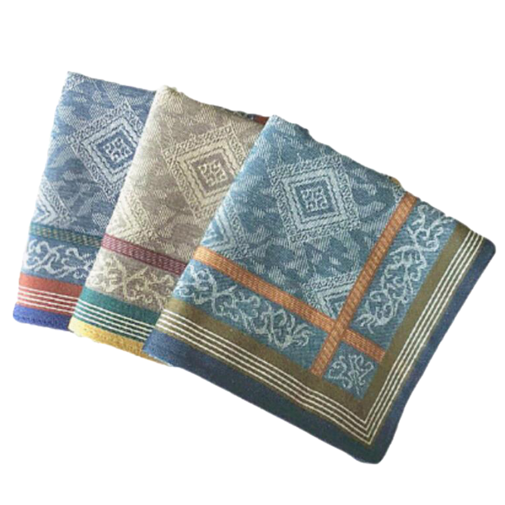 3pcs Classic Mens Plaid Handke - Handkerchief Cotton Men review and price