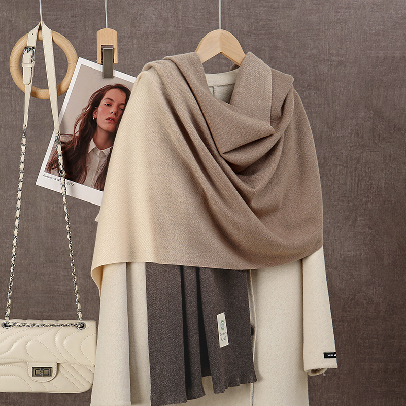 New 2024 Gradient Cashmere Sca - Woven Scarf Blanket review and price