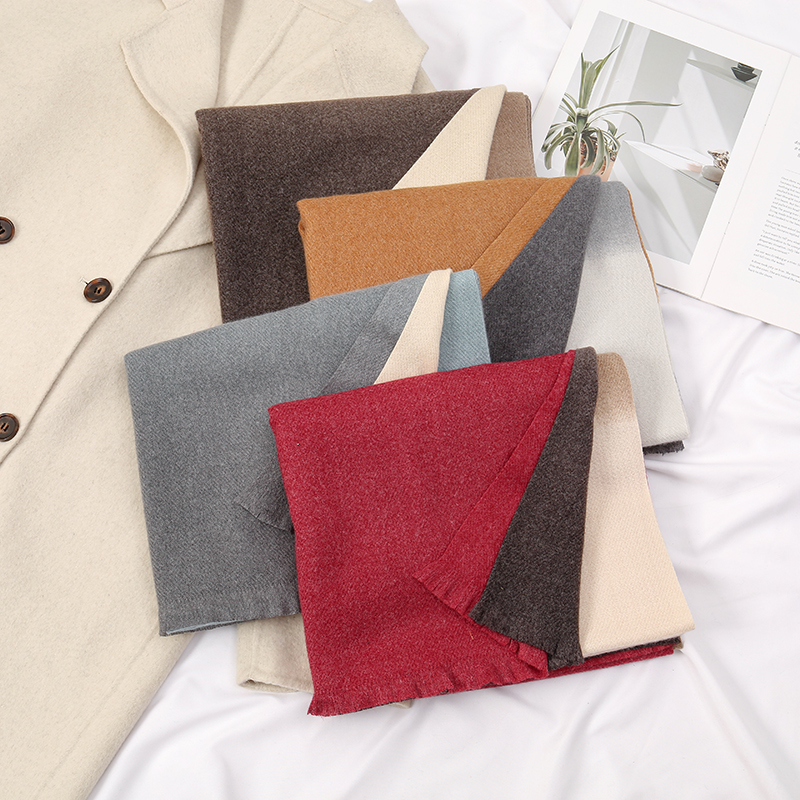 New 2024 Gradient Cashmere Sca - Woven Scarf Blanket review and price