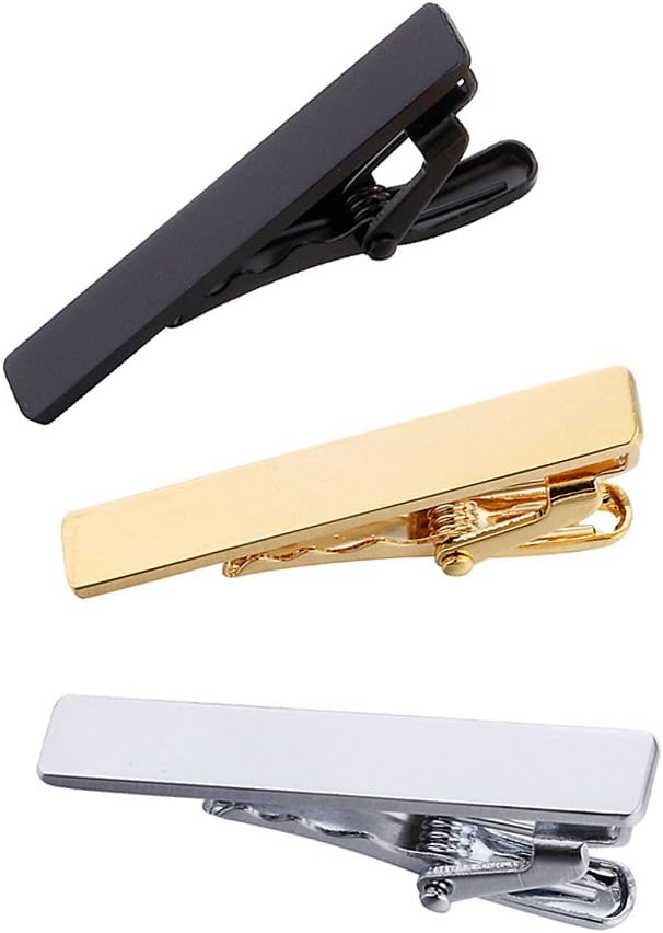 Men's Skinny Tie Clip Set 3 To - Tie Clip Silver review and price
