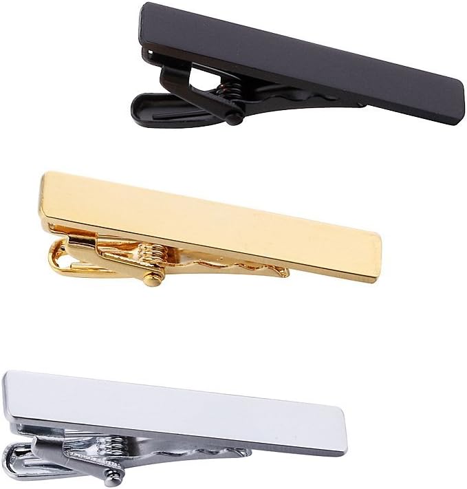 Men's Skinny Tie Clip Set 3 To - Tie Clip Silver review and price