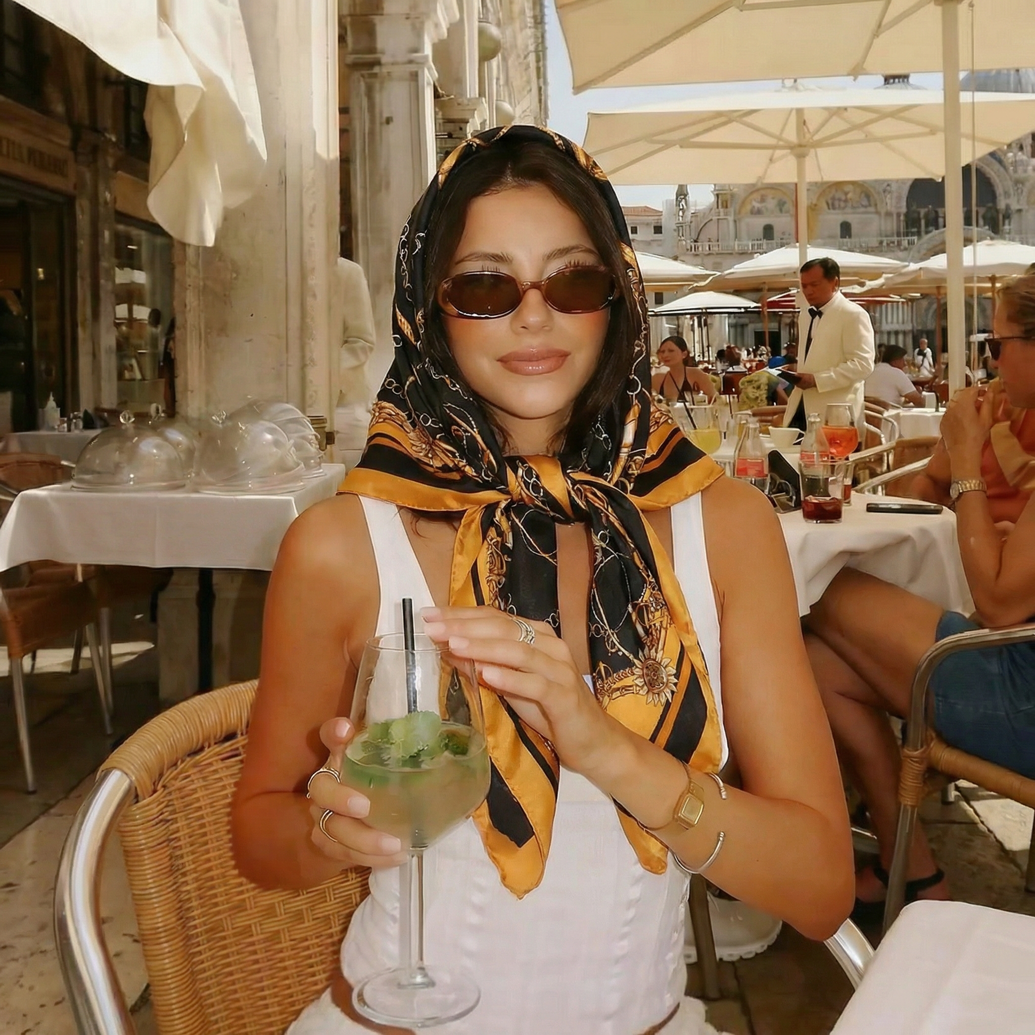 Satin Square Scarf Women Paisl - Face Scarf Mask review and price
