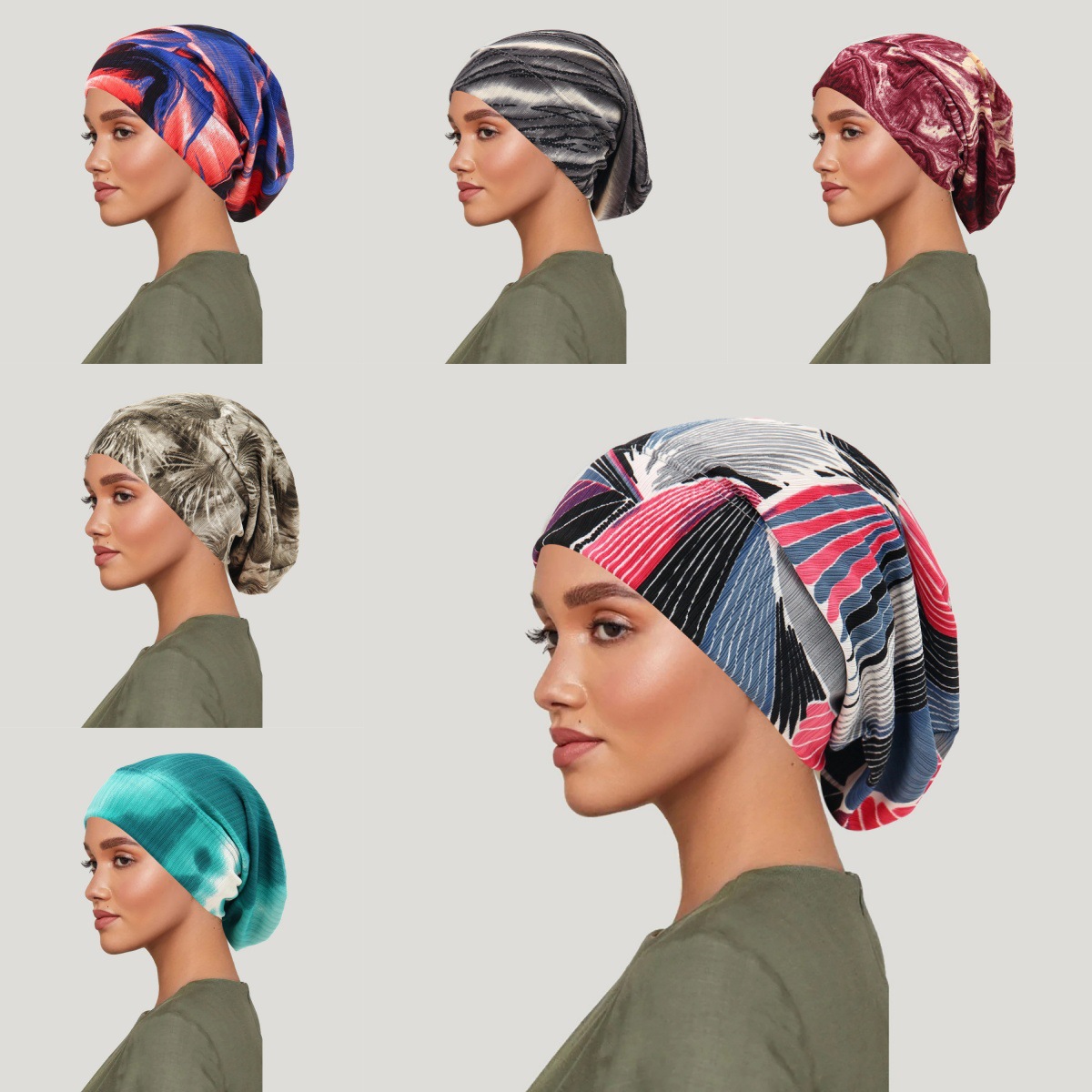 2026 New Tie-dye Hair Cover Ca - Head Wrap Turban review and price