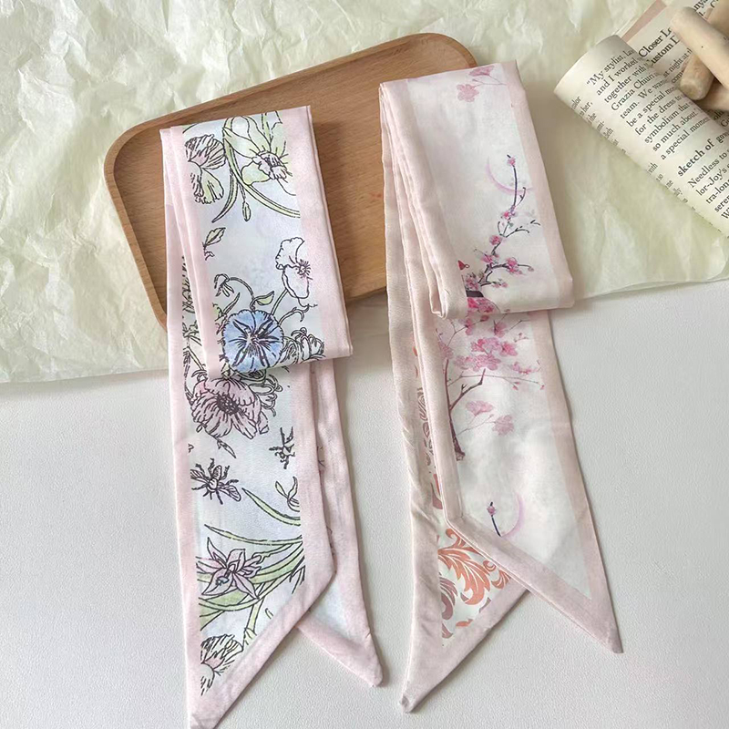 Fashion Women Silk Satin Skinn - Silk Neck Scarf review and price