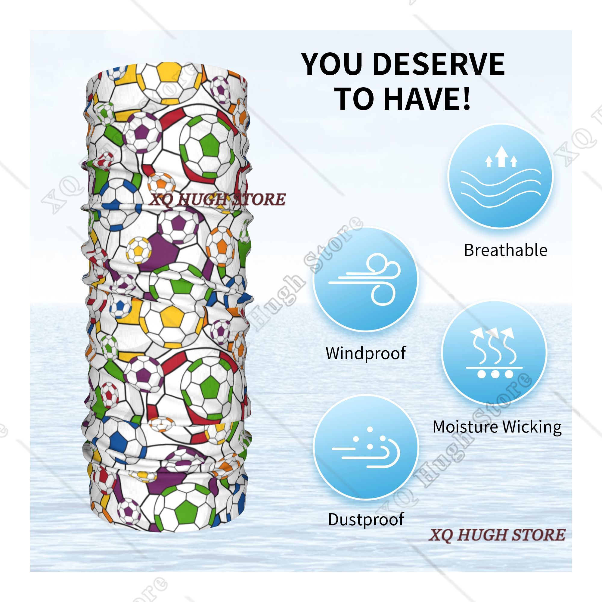 Custom Football  Soccer  Winte - Neck Warmer Tube review and price