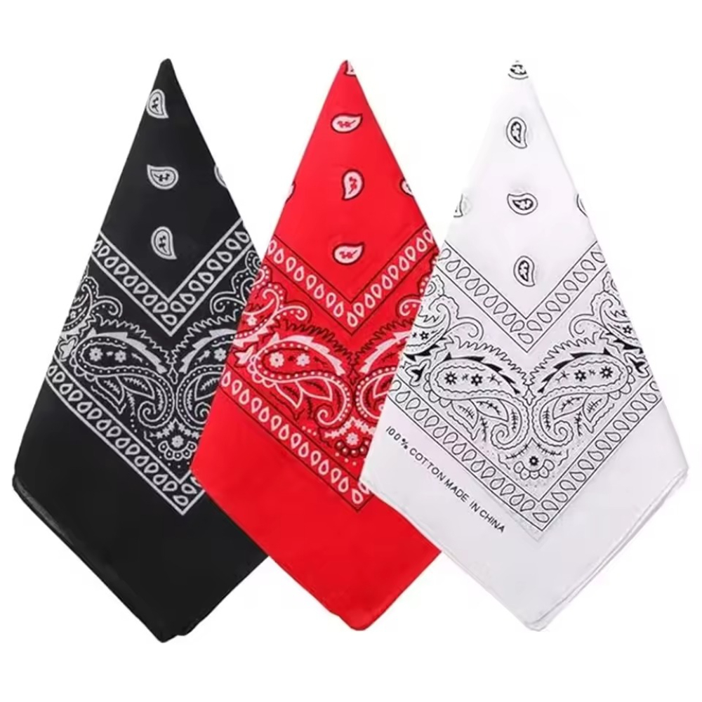 Hip Hop Cowboy Paisley Scarf L - Head Wrap Turban review and price