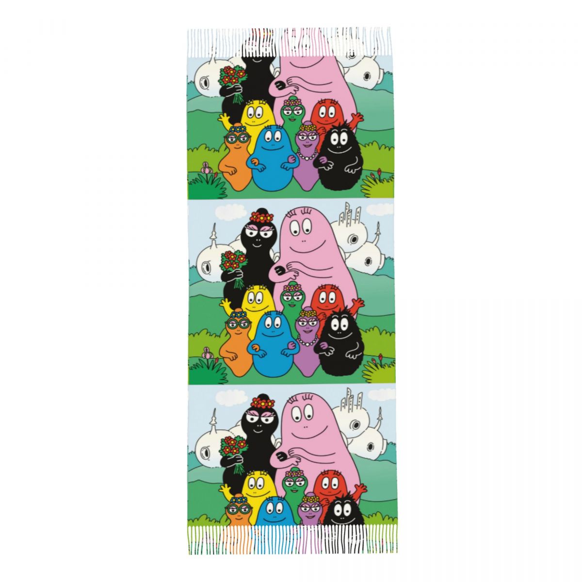 Les Barbapapa Family Shawls Wr - Pashmina Wrap Large review and price