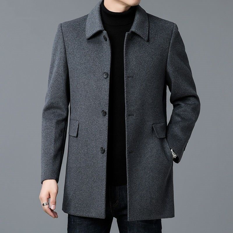 Wool Blend Coat White Mans Sha - Muffler Men Wool review and price