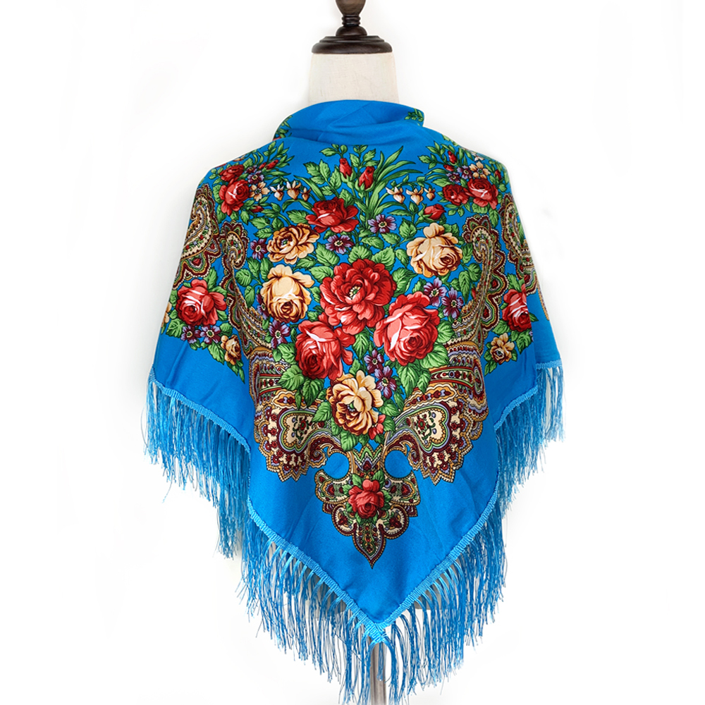 115*115cm Luxury Floral Print  - Bandana Cotton review and price