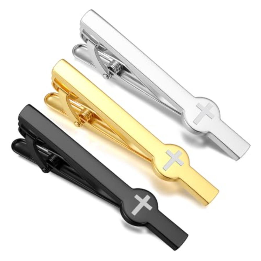 Tie Clips for Men 3Pcs Tie Bar - Tie Bar Set Gift review and price
