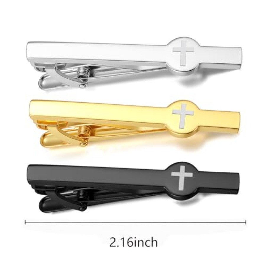 Tie Clips for Men 3Pcs Tie Bar - Tie Bar Set Gift review and price