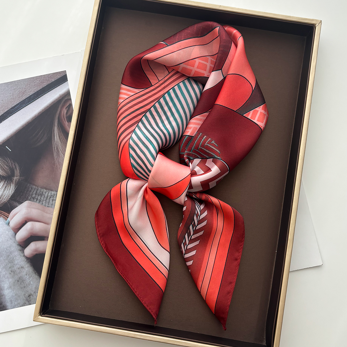Luxury Square Scarf For Women  - Scarf Silk Square review and price