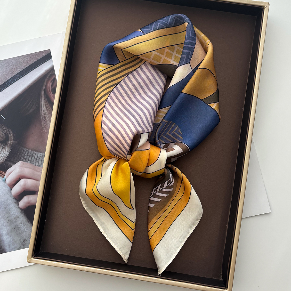 Luxury Square Scarf For Women  - Scarf Silk Square review and price