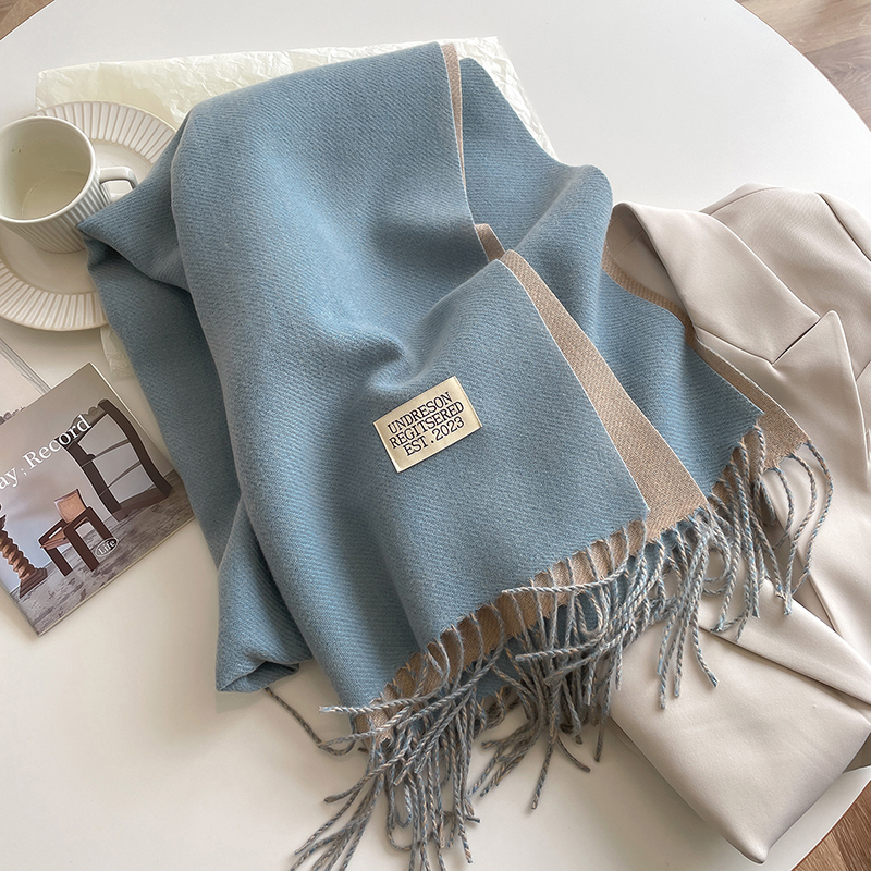 Fashion Solid Cashmere Warm Sc - Woven Scarf Blanket review and price