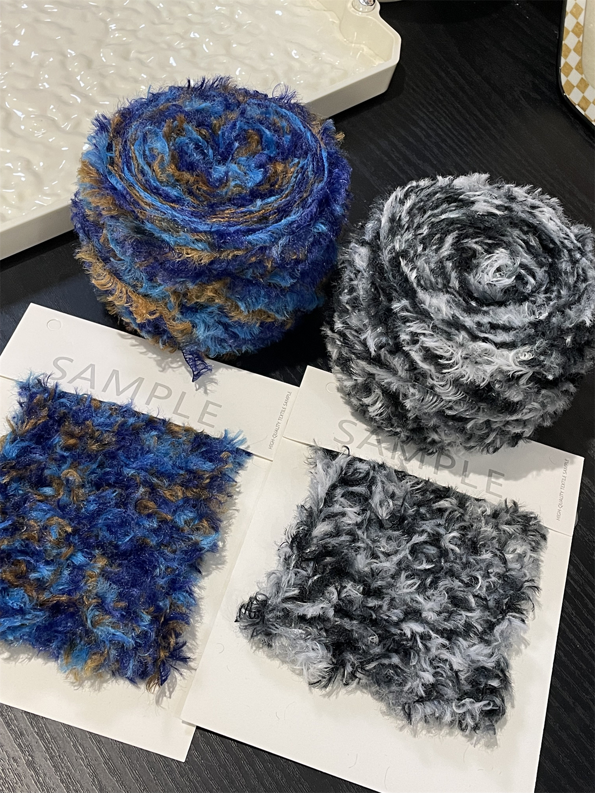 100g Colored Space-dyed Fur Ya - Woven Scarf Blanket review and price