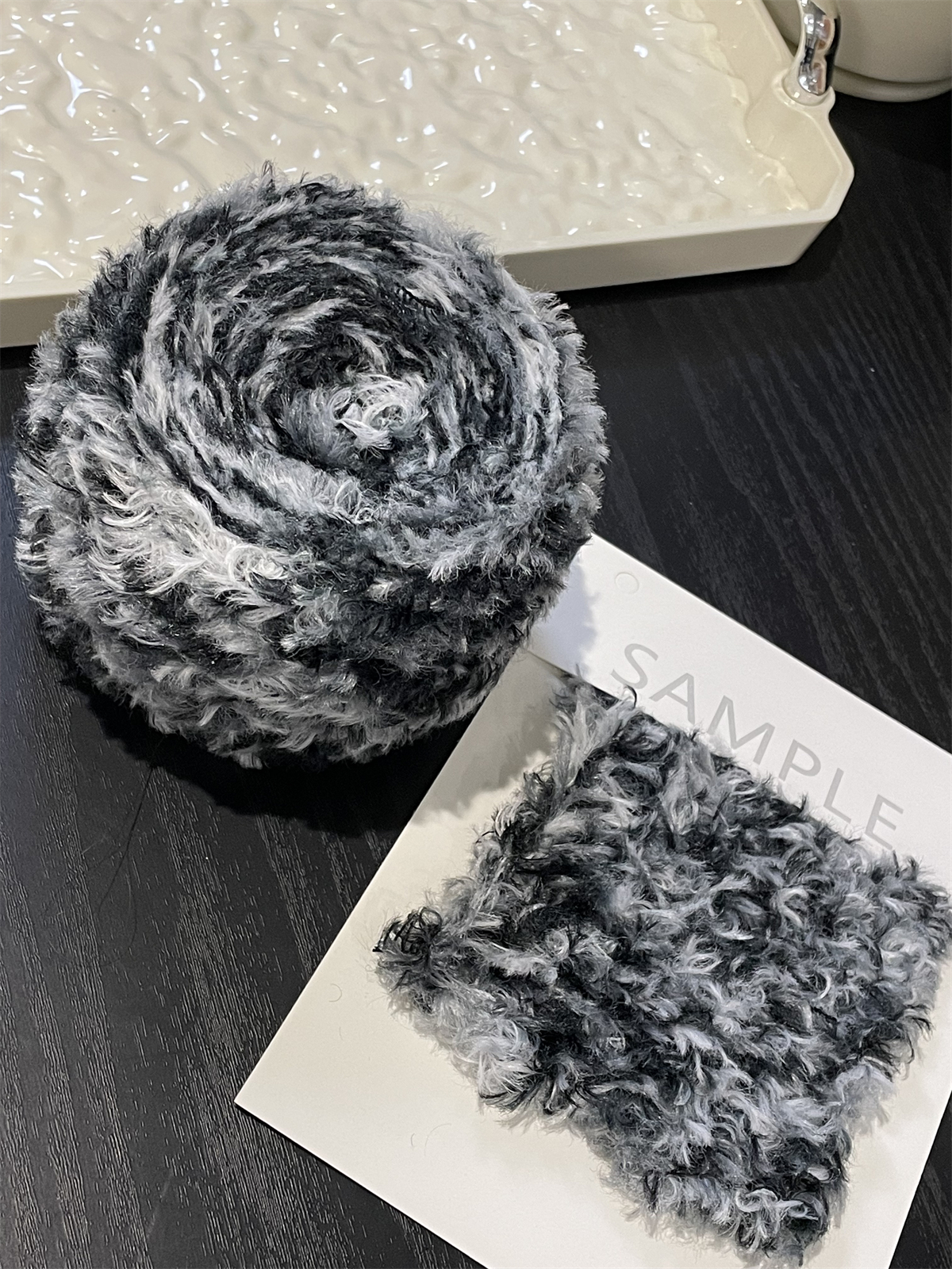 100g Colored Space-dyed Fur Ya - Woven Scarf Blanket review and price