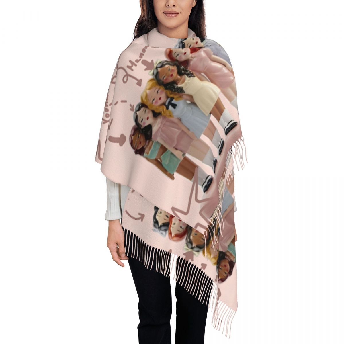 Katseye Kpop Idol Shawl Wrap W - Pashmina Wrap Large review and price