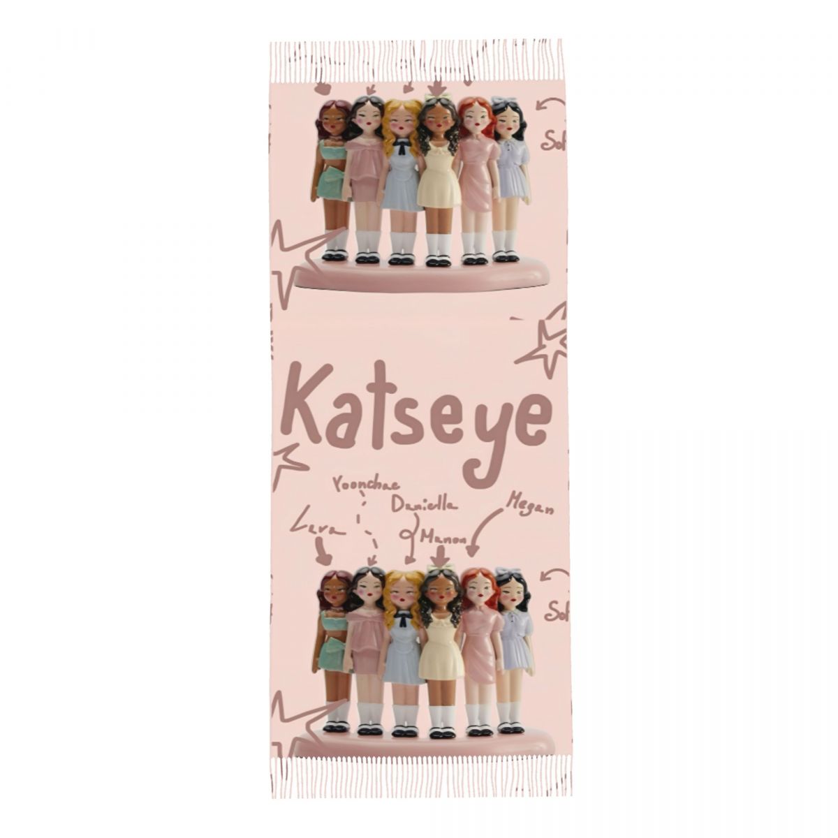 Katseye Kpop Idol Shawl Wrap W - Pashmina Wrap Large review and price