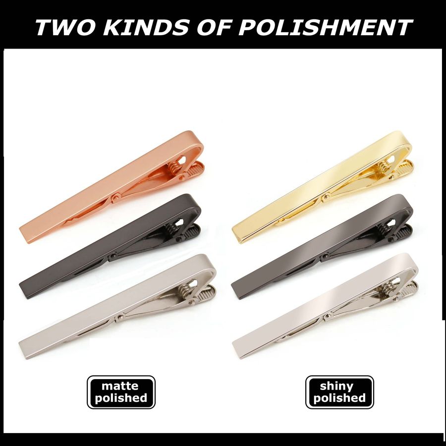 Clips for Men, 6 PACK Tie Clip - Tie Bar Set Gift review and price
