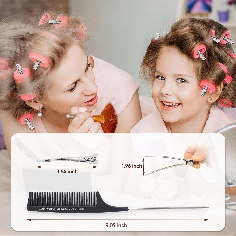 24pcs Silver Hair Clips For St - Tie Clip Silver review and price