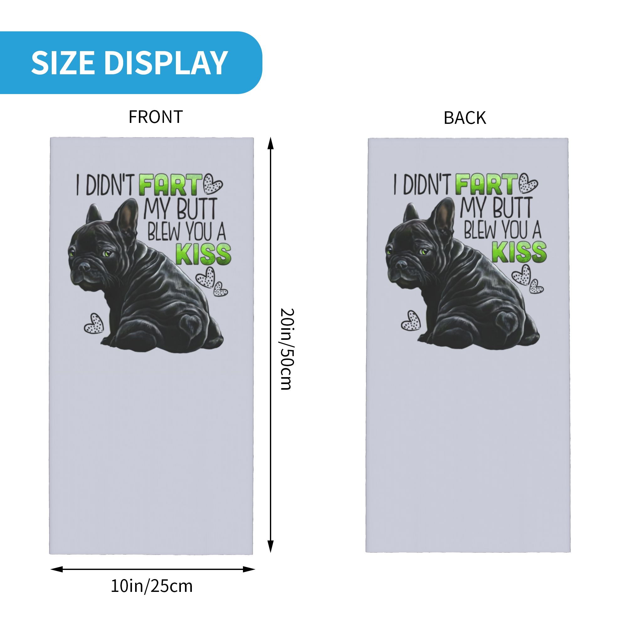 Custom Cute French Bulldog Win - Neck Warmer Tube review and price