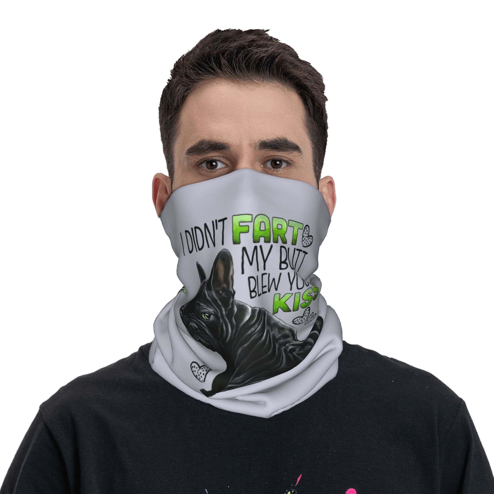 Custom Cute French Bulldog Win - Neck Warmer Tube review and price