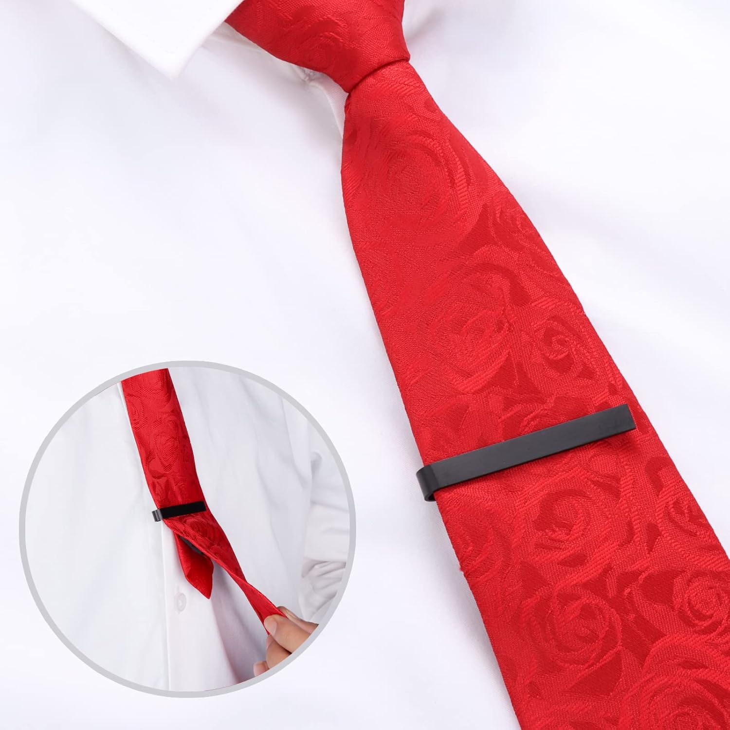 Skinny Tie Clip Bar Set, 2 Inc - Tie Bar Set Gift review and price