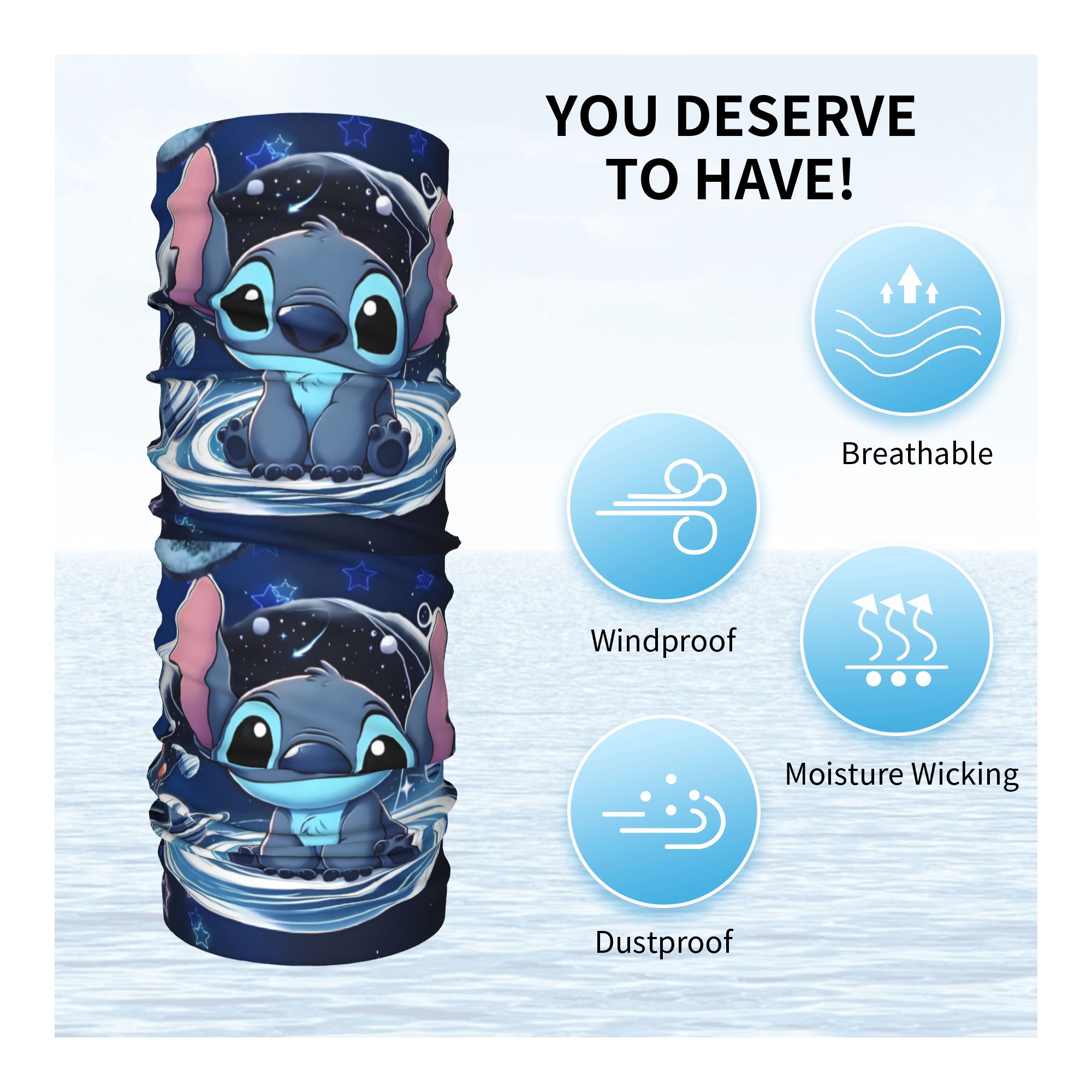 Custom S-Stitchs Animation Win - Neck Warmer Tube review and price