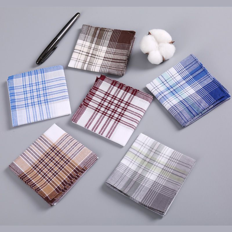 12Pcs Men's Pure Cotton Handke - Handkerchief Cotton Men review and price