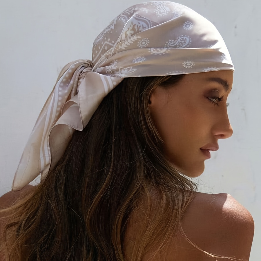 Luxury Brand Silk Square Plaid - Ascot Neck Scarf review and price