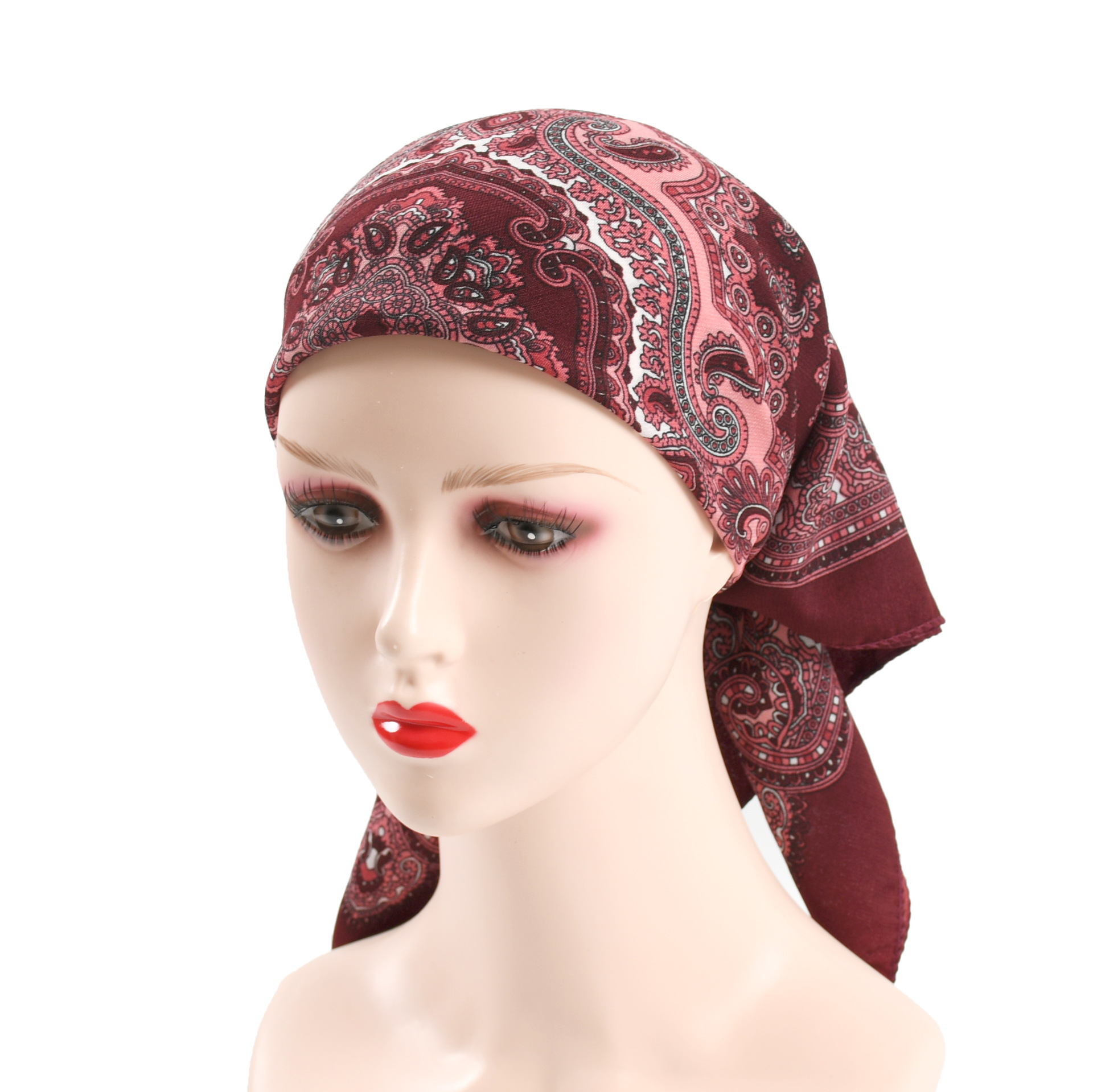 70*70cm Women Retro Floral Rus - Bandana Cotton review and price
