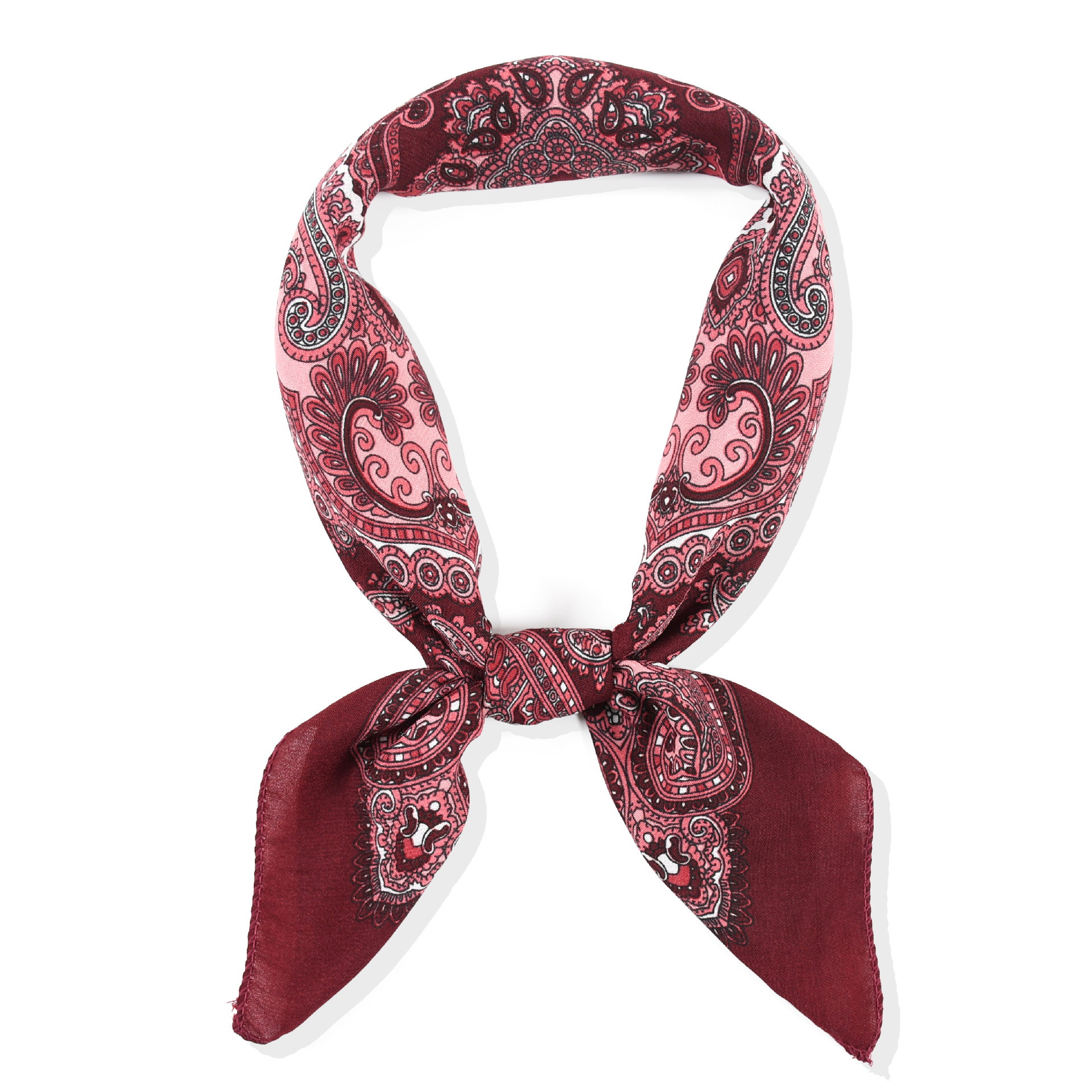 70*70cm Women Retro Floral Rus - Bandana Cotton review and price