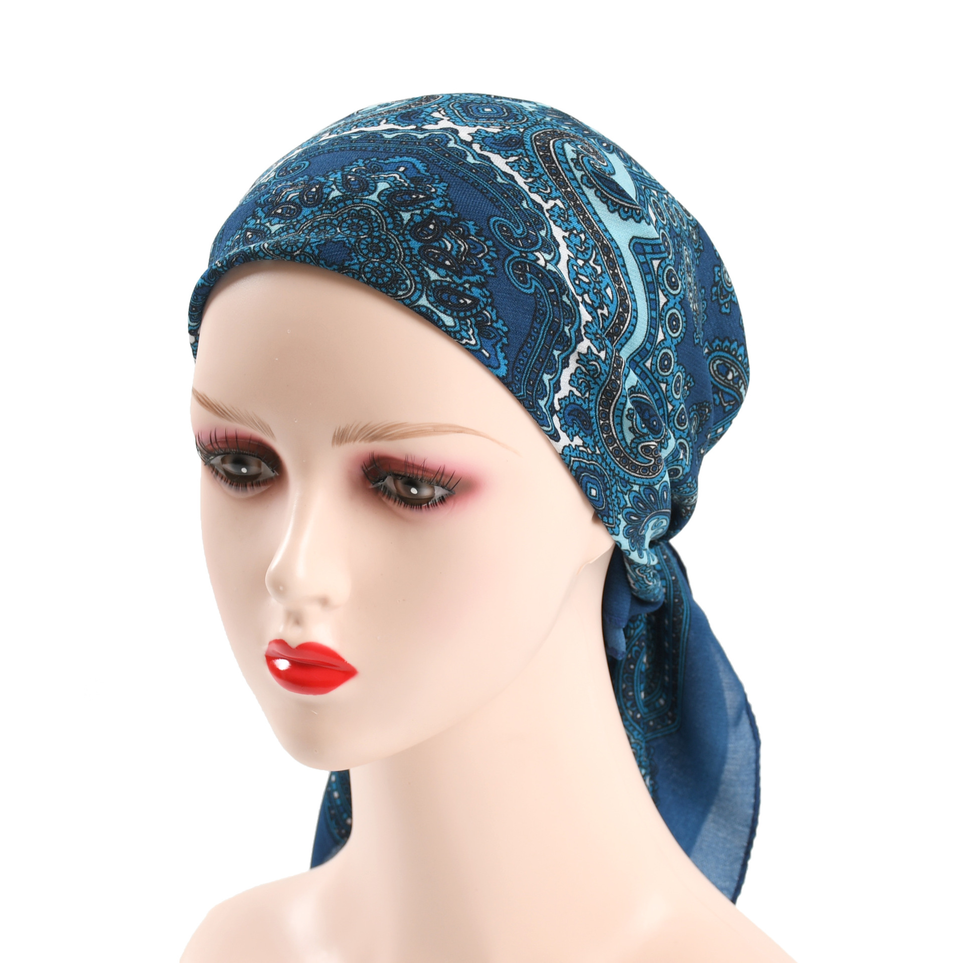 70*70cm Women Retro Floral Rus - Bandana Cotton review and price